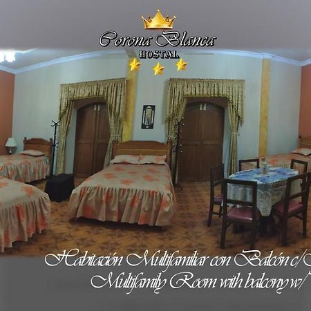 Hostal Corona Blanca Sucre Bagian luar foto