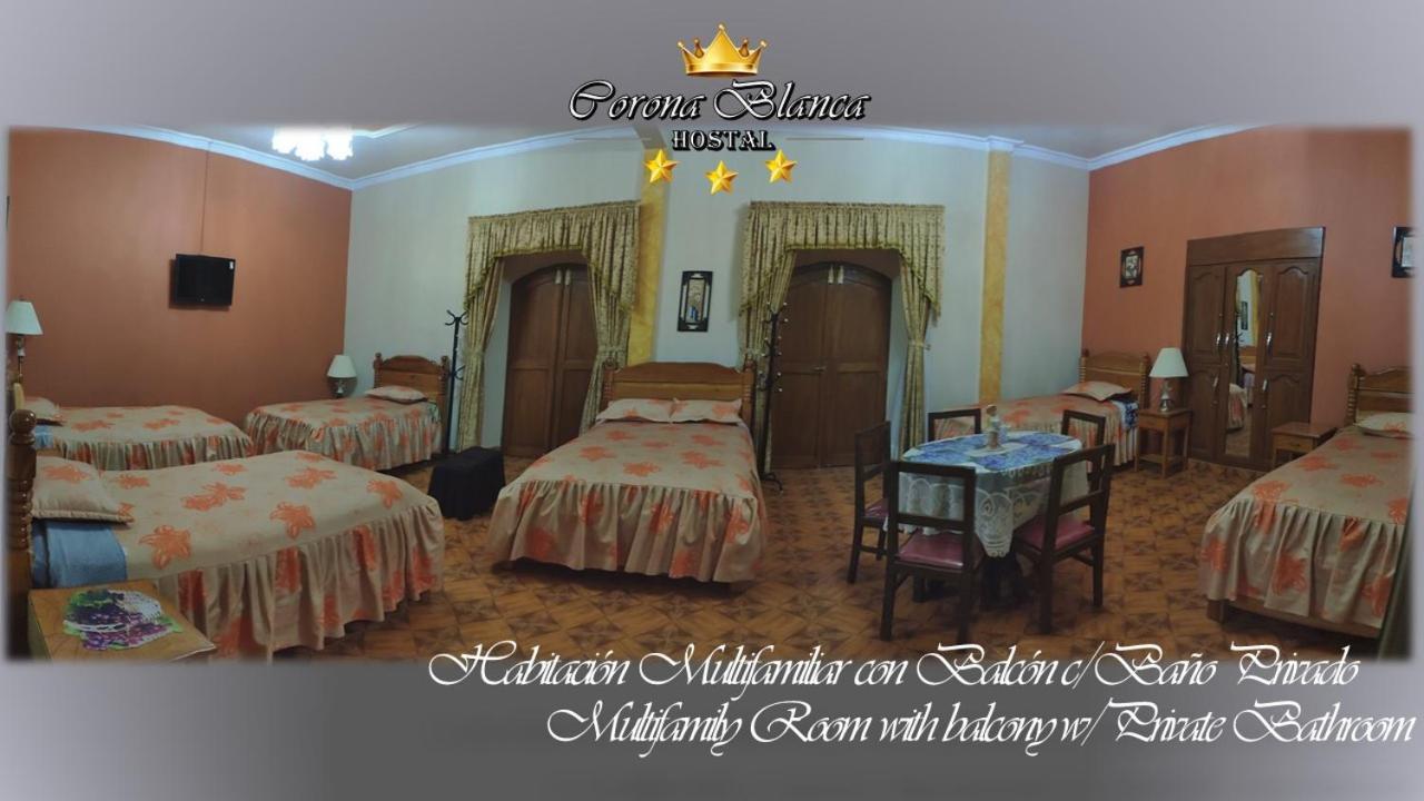 Hostal Corona Blanca Sucre Bagian luar foto