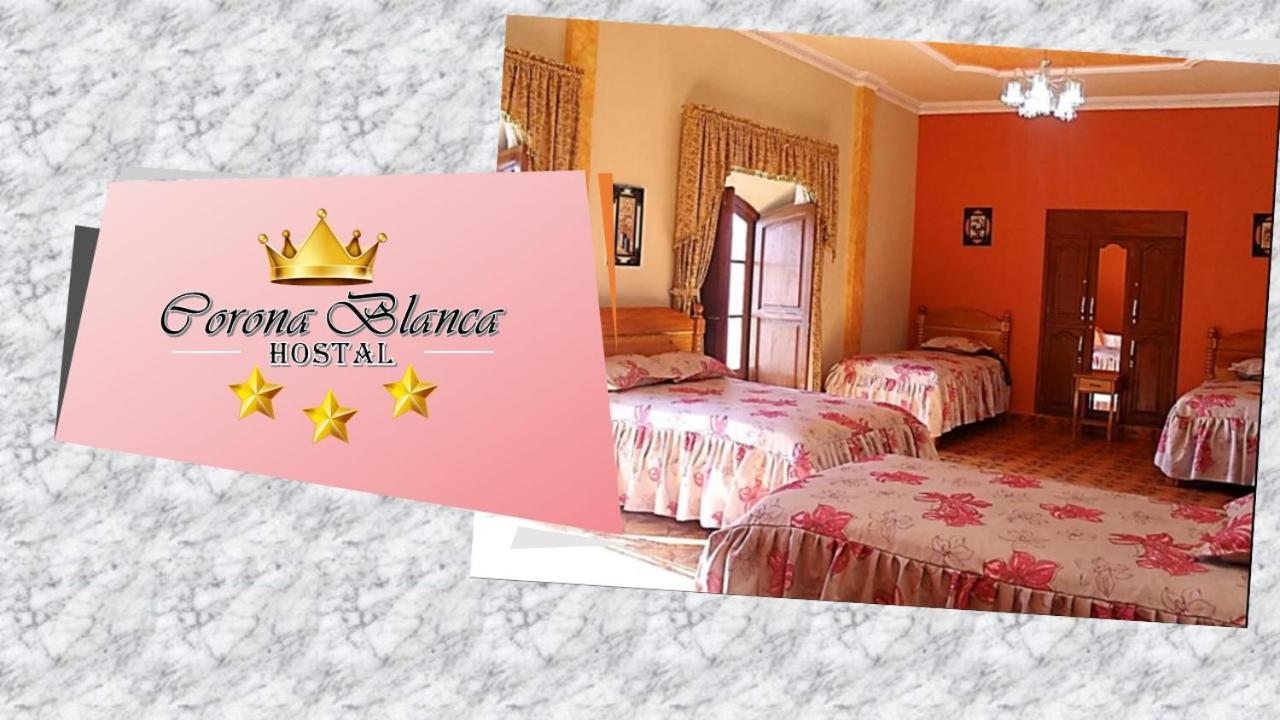 Hostal Corona Blanca Sucre Bagian luar foto